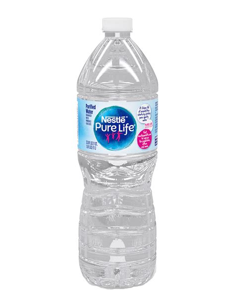 plastic bottled water